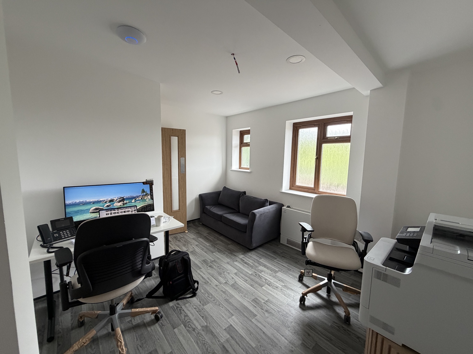 Office and seating space